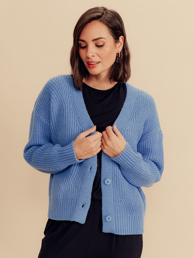 Women's Cardigans Blue Bungalow America