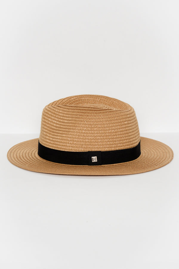 Caramel Travel Fedora - Blue Bungalow image 4