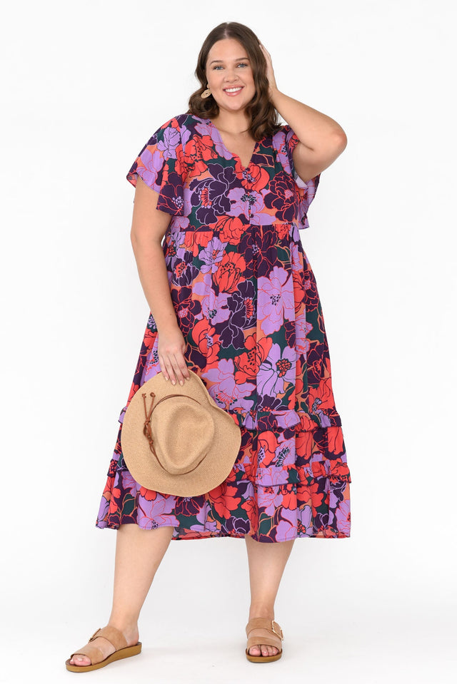 plus-size,curve-dresses,plus-size-sleeved-dresses,plus-size-below-knee-dresses,plus-size-midi-dresses,plus-size-summer-dresses alt text|model:Alicja;wearing:/US 14
