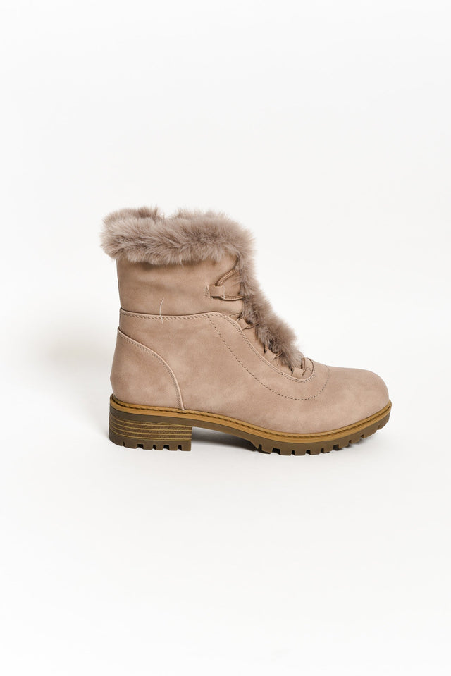 Alpine Taupe Faux Fur Boot image 3