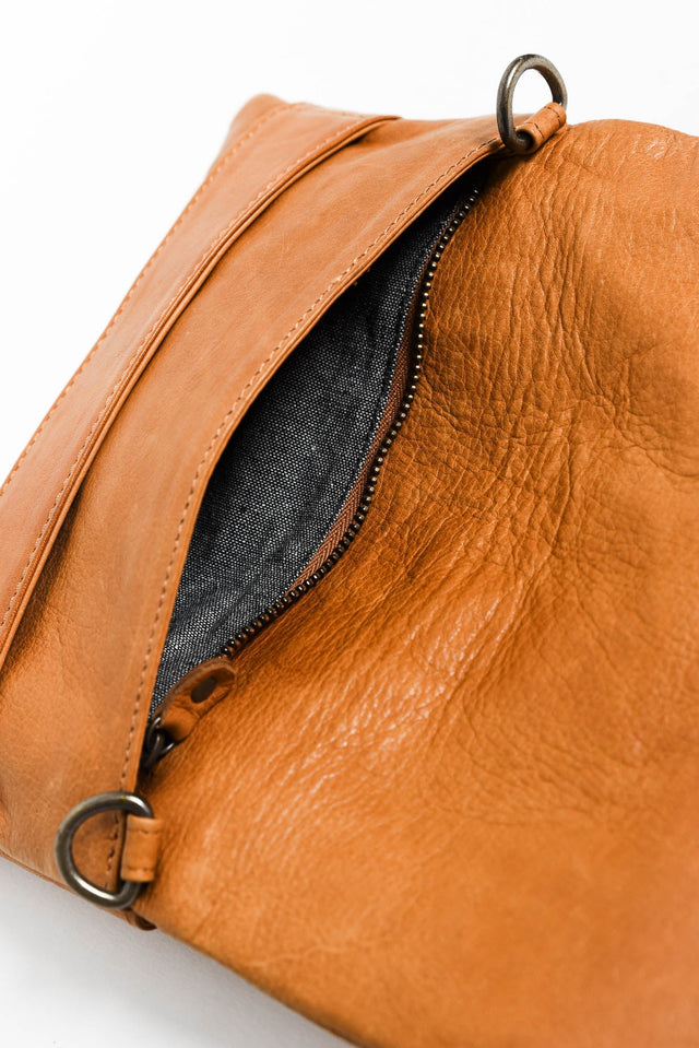 Aluka Tan Leather Bag image 2