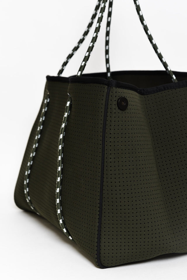 Amola Olive Neoprene Tote Bag image 2