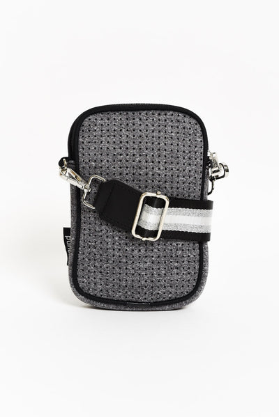 Anella Grey Marle Neoprene Phone Bag