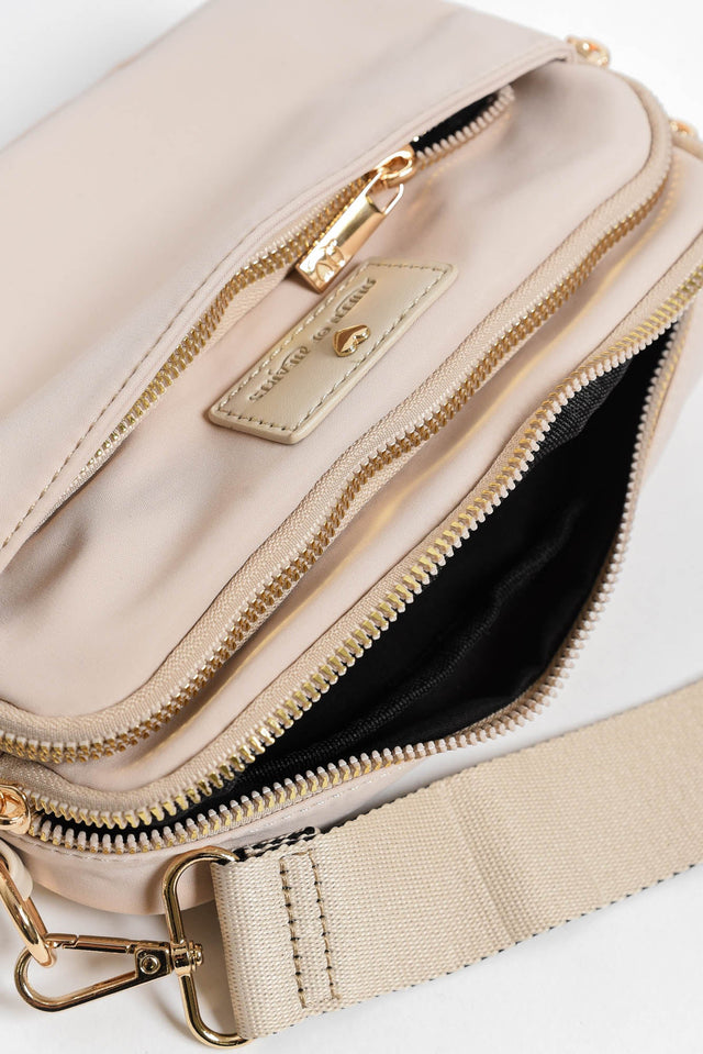 Anne Nude Crossbody Bag