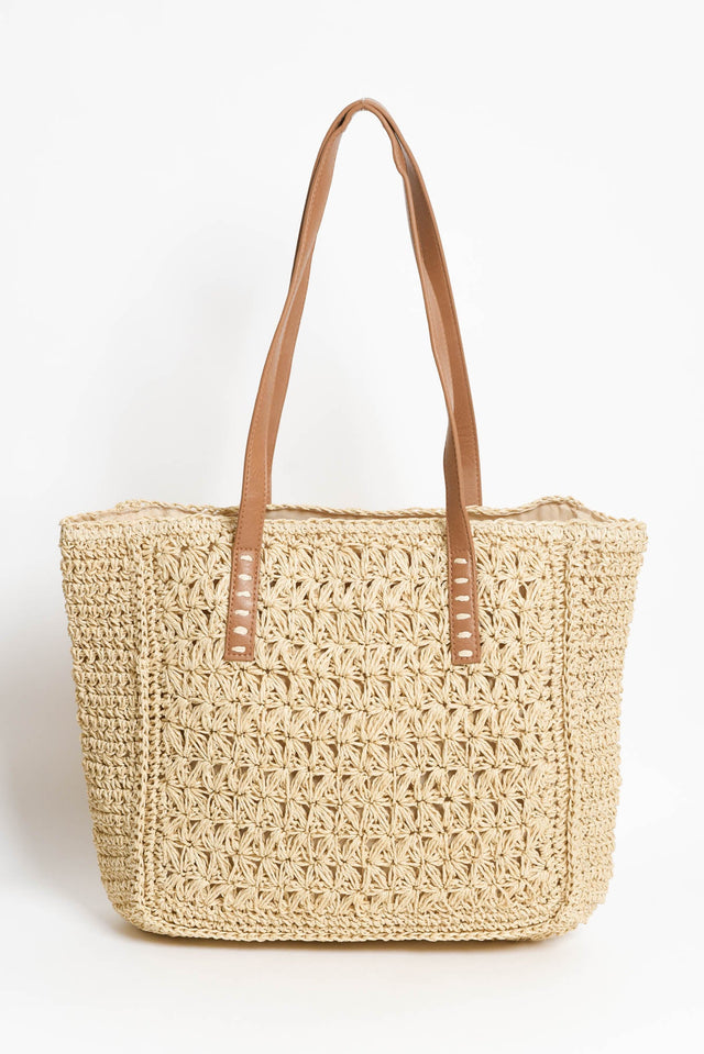 Anoki Natural Woven Tote Bag