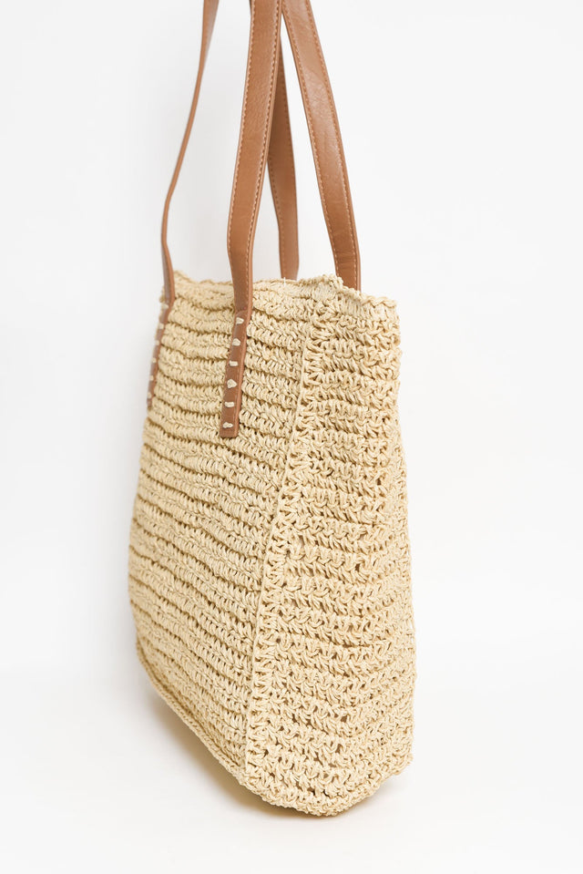 Anoki Natural Woven Tote Bag