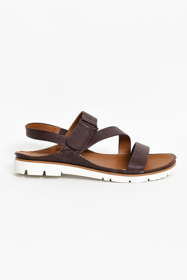 Ashli Mocha Strappy Sandal