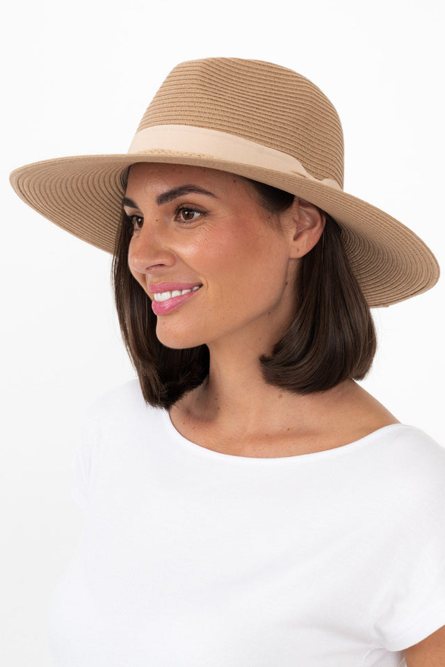 Bahama Latte Travel Fedora