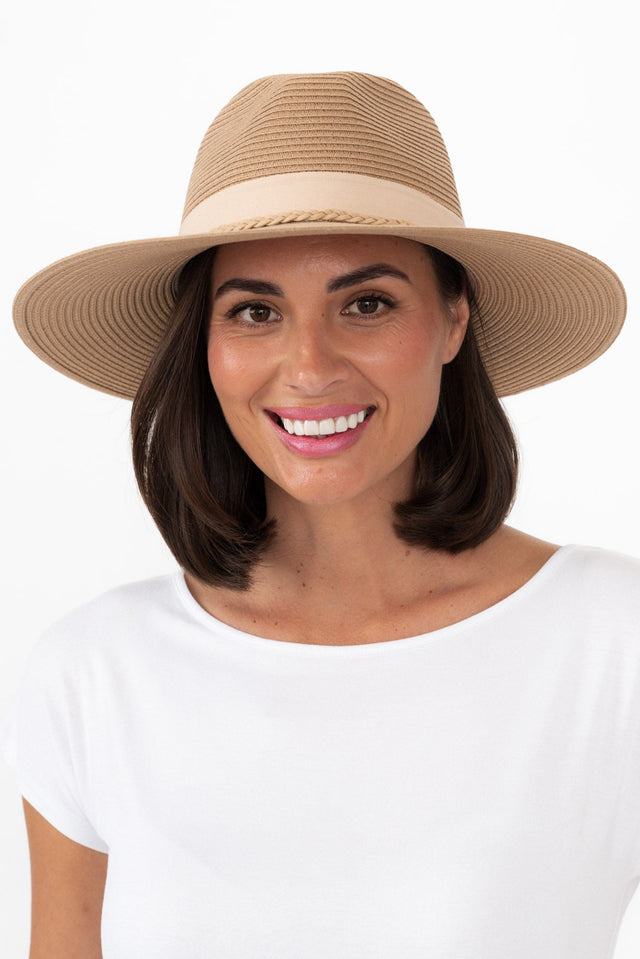 Bahama Latte Travel Fedora