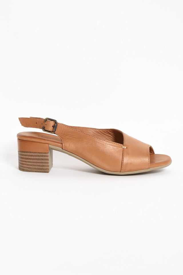 Balmoral Tan Leather Slingback Heel image 6