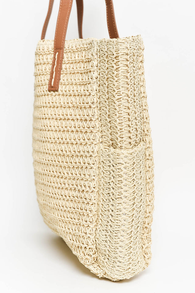 Barbossa Natural Straw Tote image 2