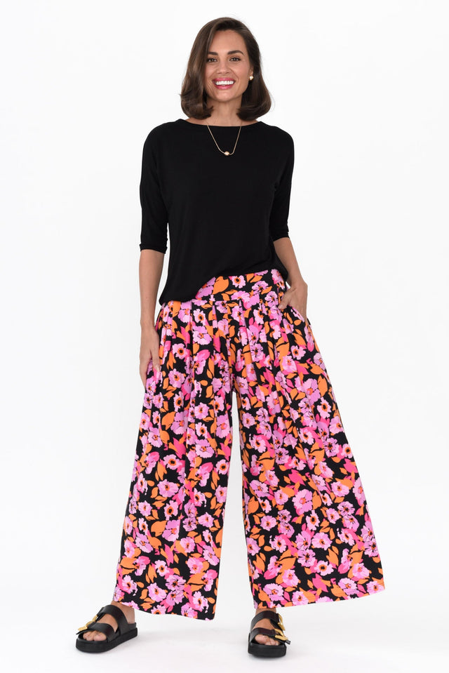 Belmira Pink Bloom Wide Leg Pants image 3