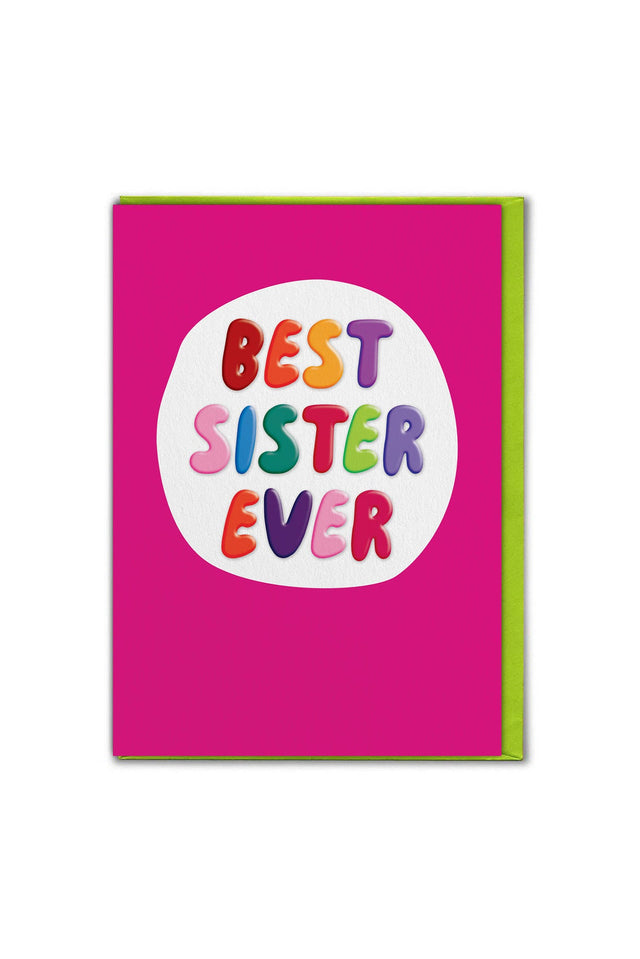 Best Sister Ever Card