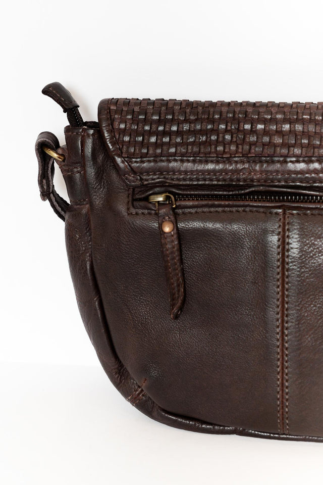 Bridget Brown Leather Crossbody Bag image 2