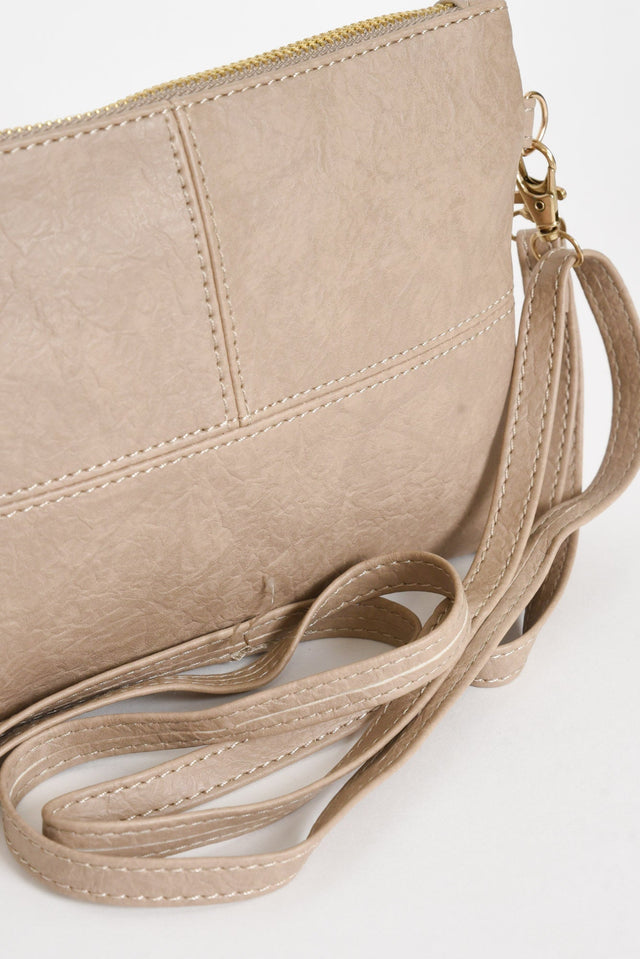 Brynn Stone Tassel Crossbody Bag