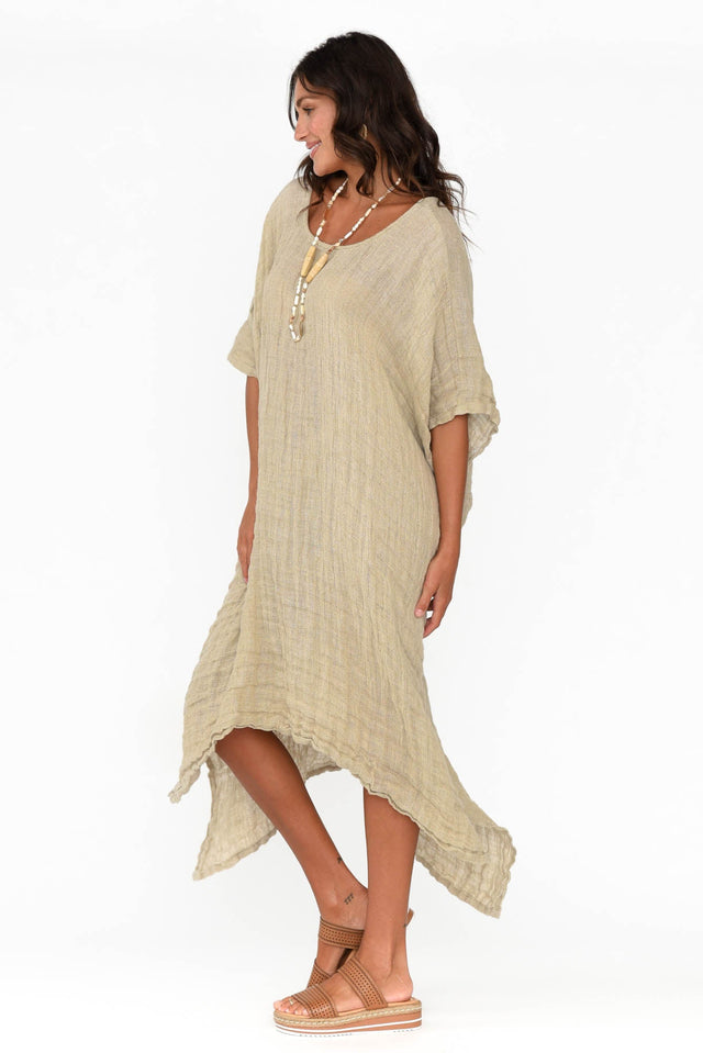 Buffy Natural Linen Kaftan image 5