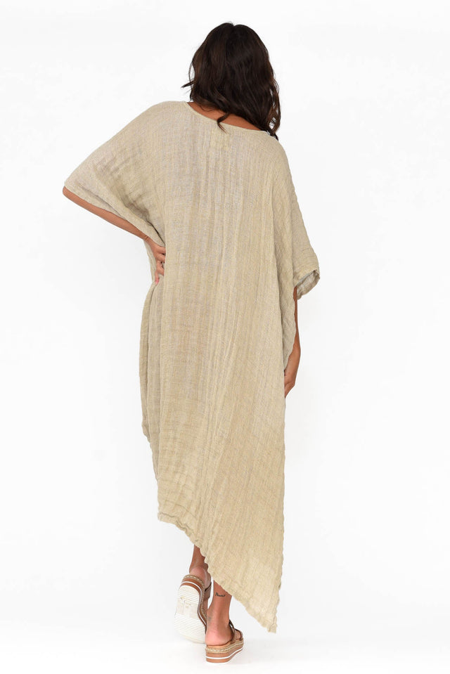 Buffy Natural Linen Kaftan image 6