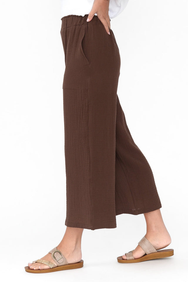 Byron Chocolate Cotton Pocket Pants