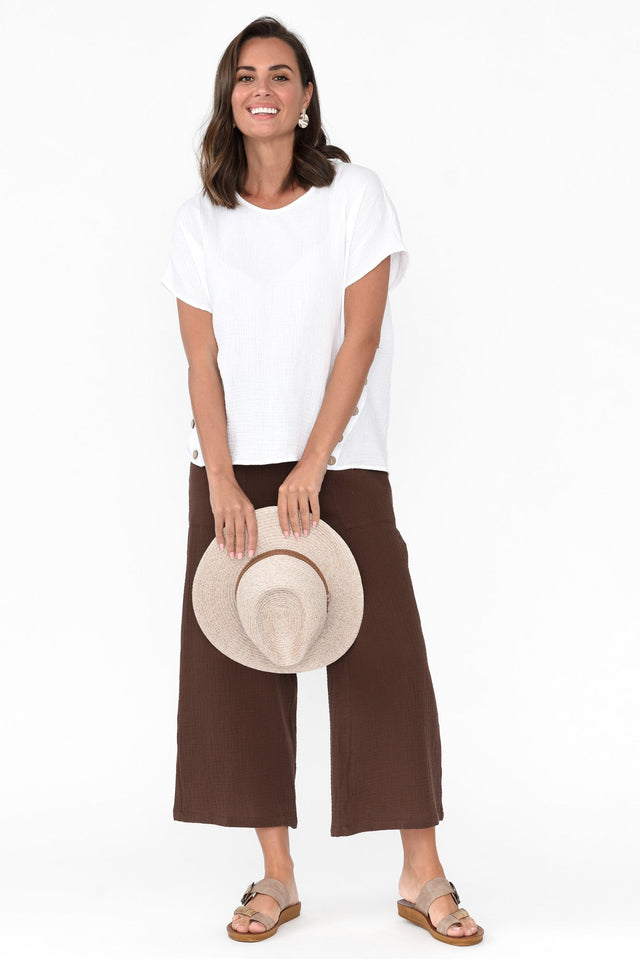 Byron Chocolate Cotton Pocket Pants