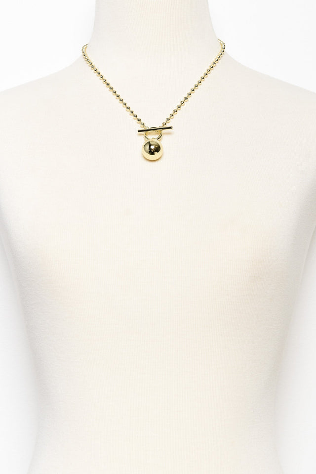 C Minor Gold Pendant Necklace