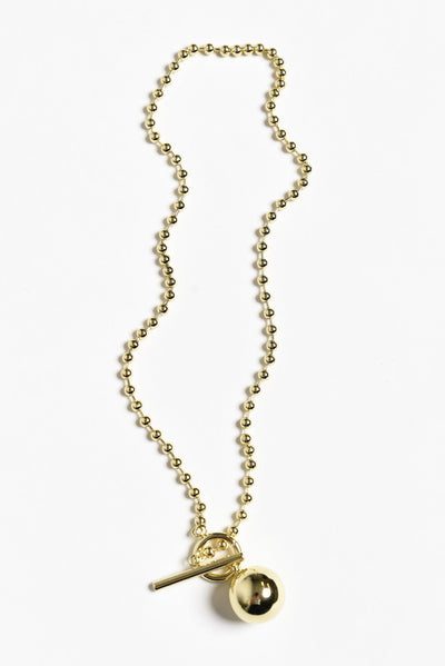 C Minor Gold Pendant Necklace