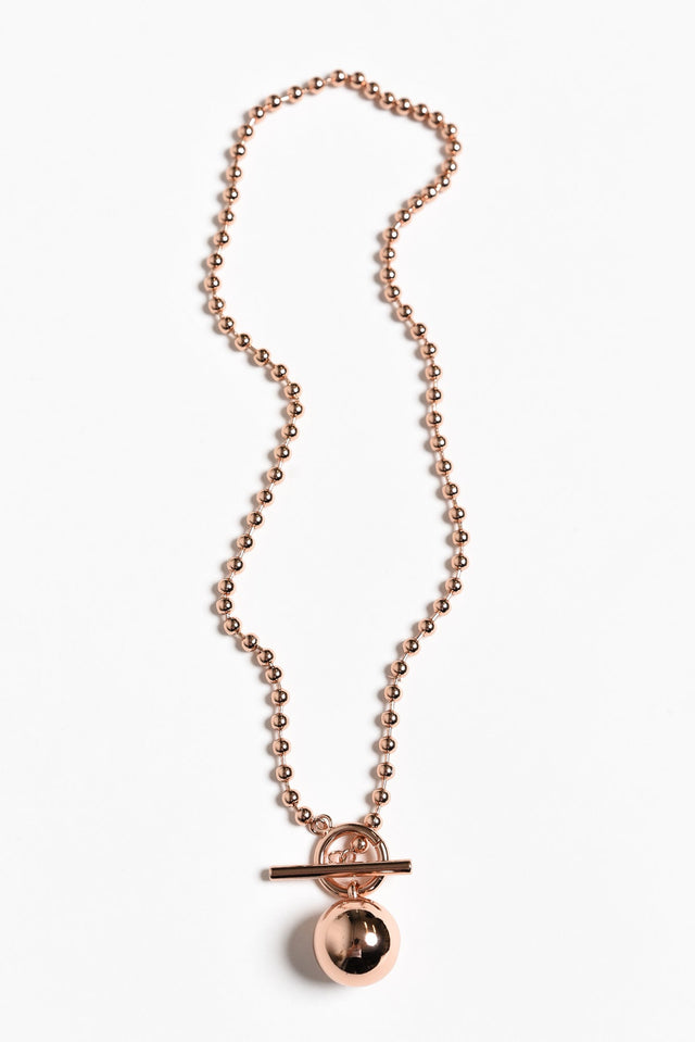 C Minor Rose Gold Pendant Necklace image 1