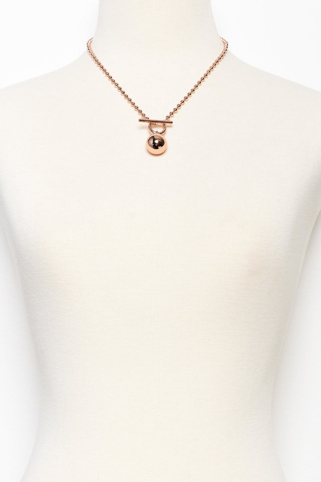 C Minor Rose Gold Pendant Necklace