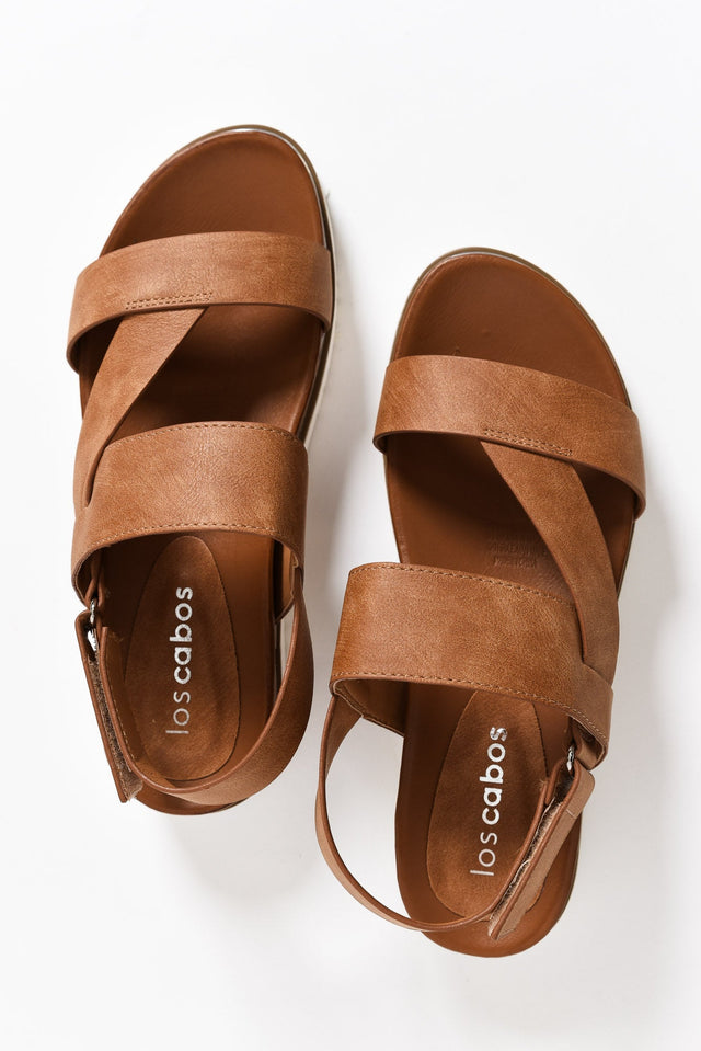 Carrise Brandy Crossover Sandal