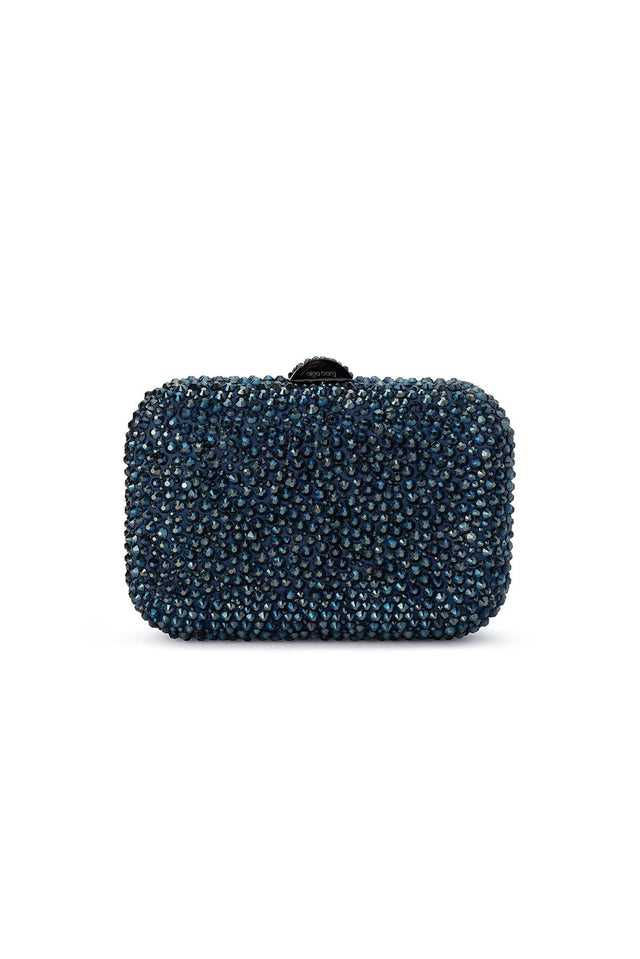 Casey Navy Crystal Clutch image 1