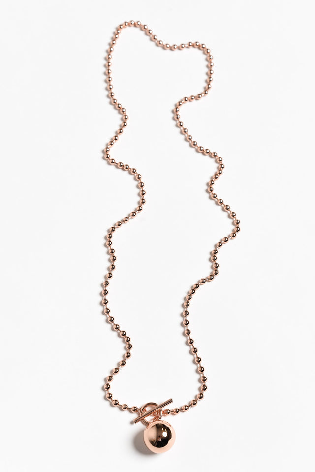 Chelsea Rose Gold Pendant Necklace