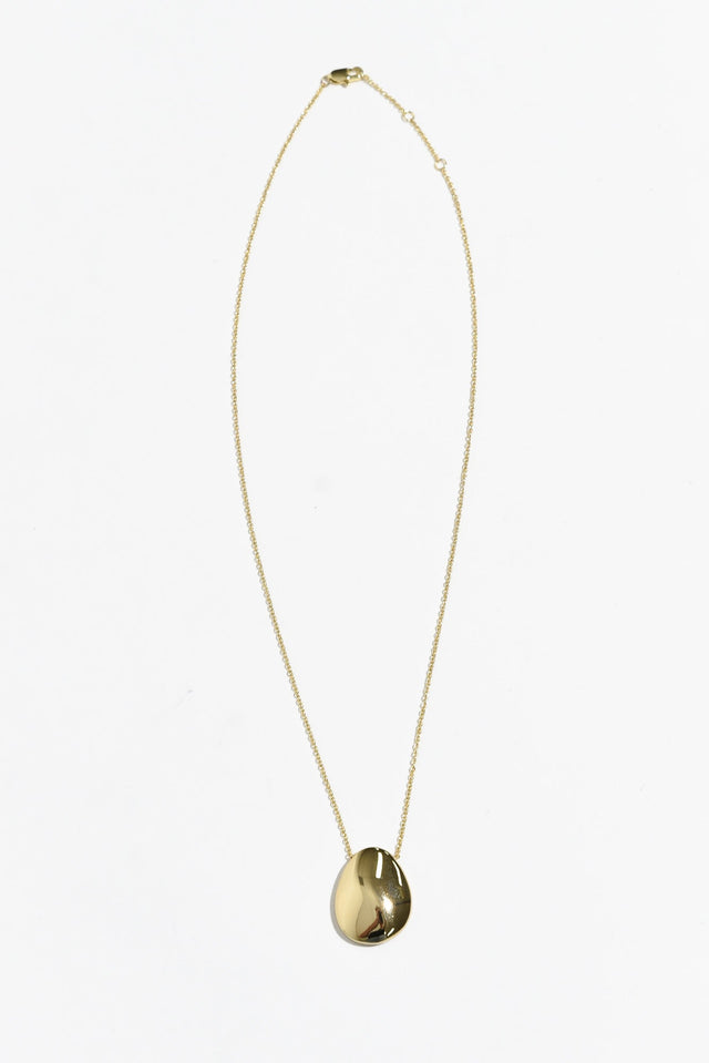 Chloe Gold Pendant Necklace image 1