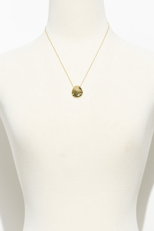 Chloe Gold Pendant Necklace