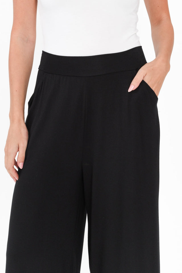 Ciara Black Bamboo Resort Pants