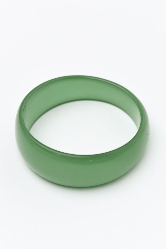 Cierra Green Asymmetric Bangle image 1
