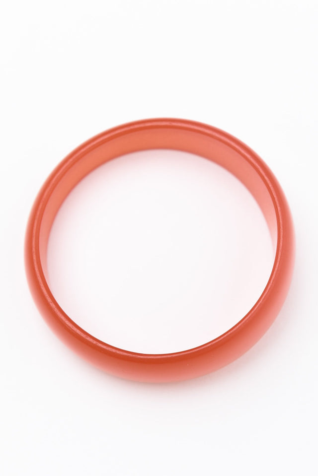 Cierra Orange Asymmetric Bangle