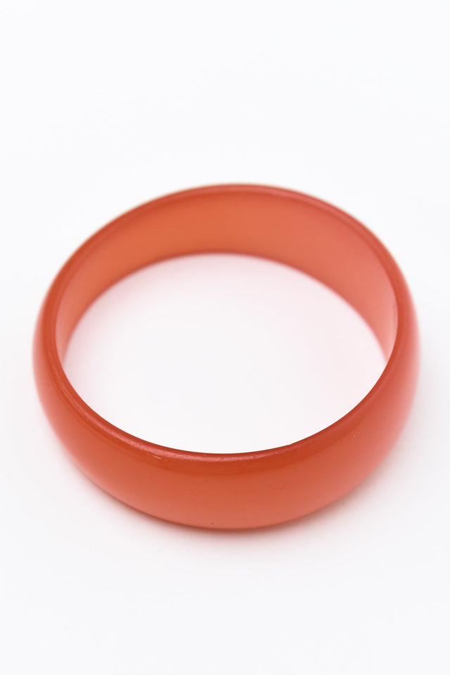 Cierra Orange Asymmetric Bangle