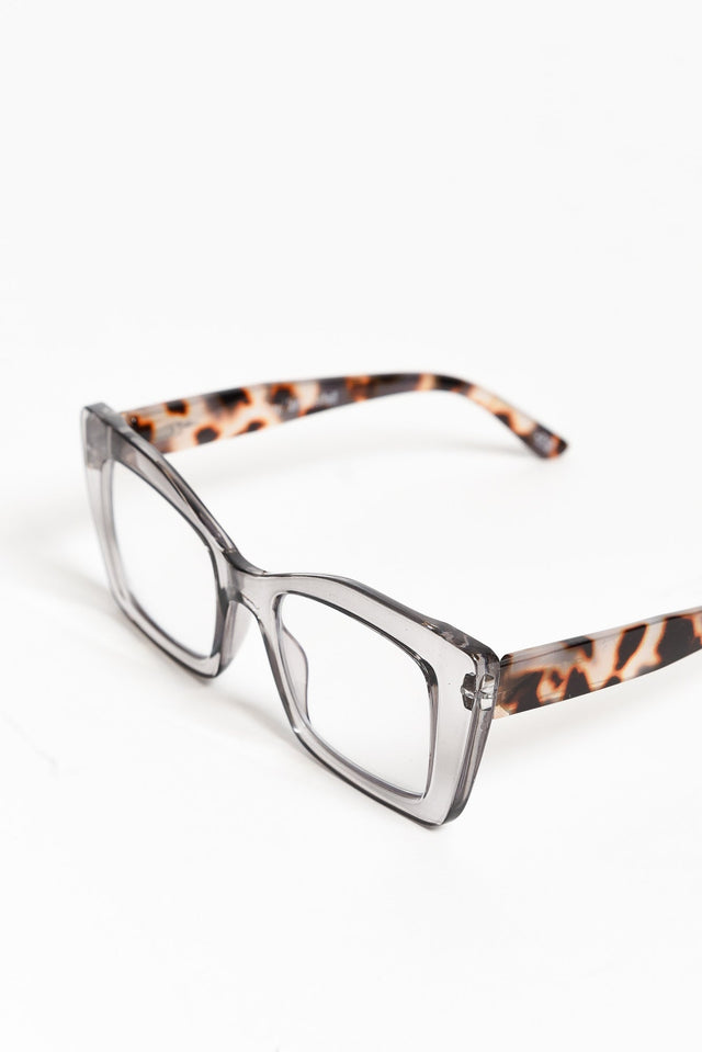 Cleo Grey Tortoiseshell Reading Glasses