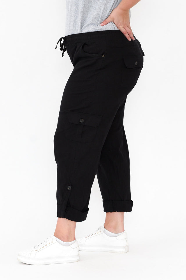 Colette Black Cargo Pants image 10