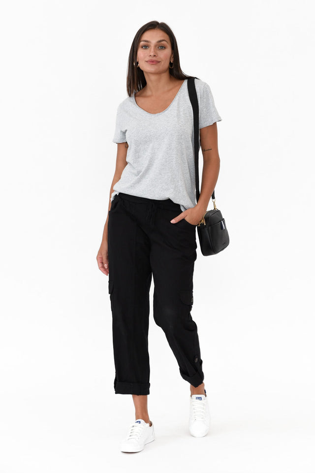 Colette Black Cargo Pants image 2