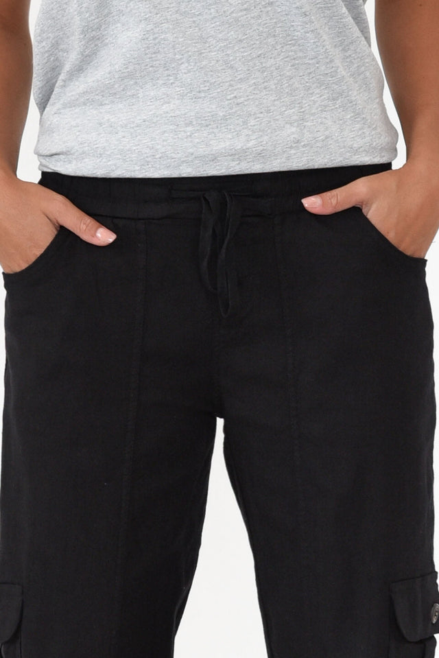 Colette Black Cargo Pants image 3