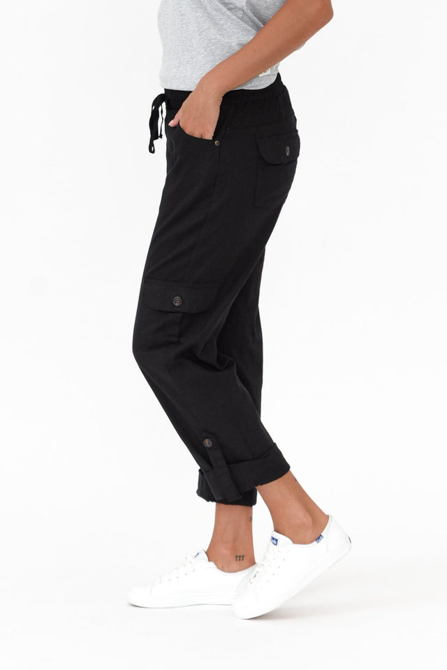 Colette Black Cargo Pants image 4