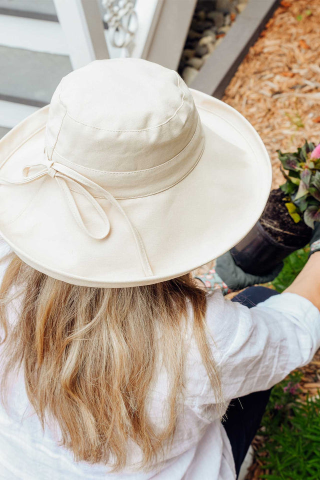 Coogee Natural Cotton Upturn Hat image 4