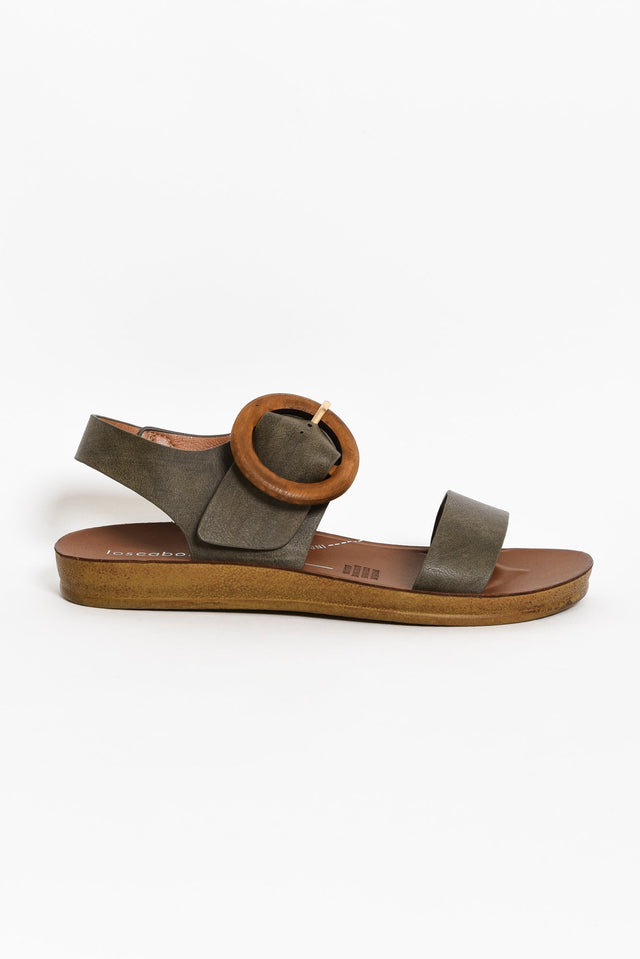 Damas Khaki Buckle Sandal image 7