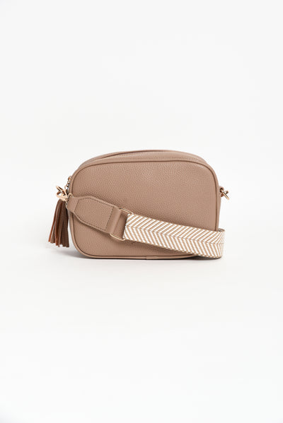 Dell Mocha Crossbody Bag