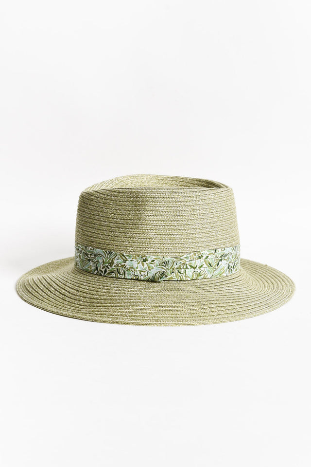 Eden Green Flexibraid Fedora image 2