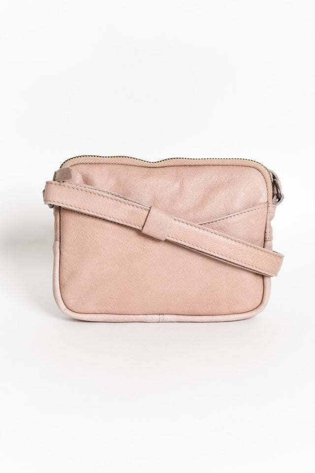 Emma Pink Leather Crossbody Bag image 1