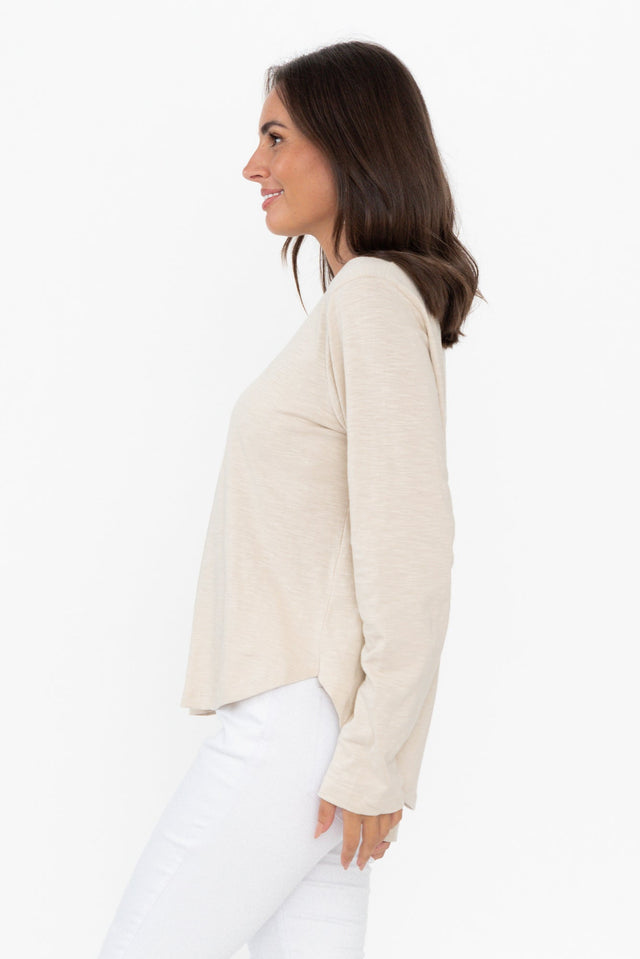Everyday Natural Cotton Long Sleeve Tee image 4