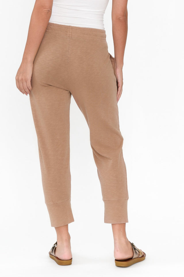 Fundamental Brunch Mocha Cotton Pants image 6