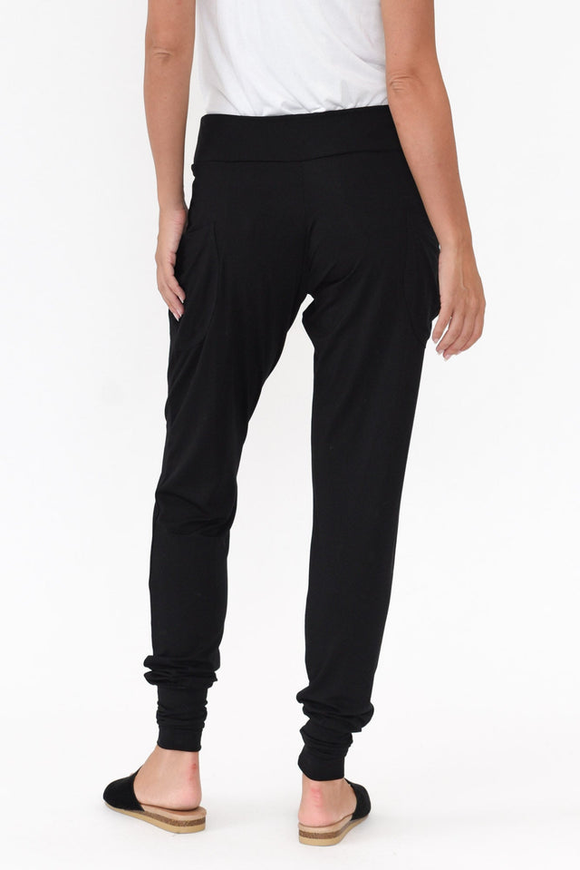 Gaga Black Bamboo Sweat Pants image 4