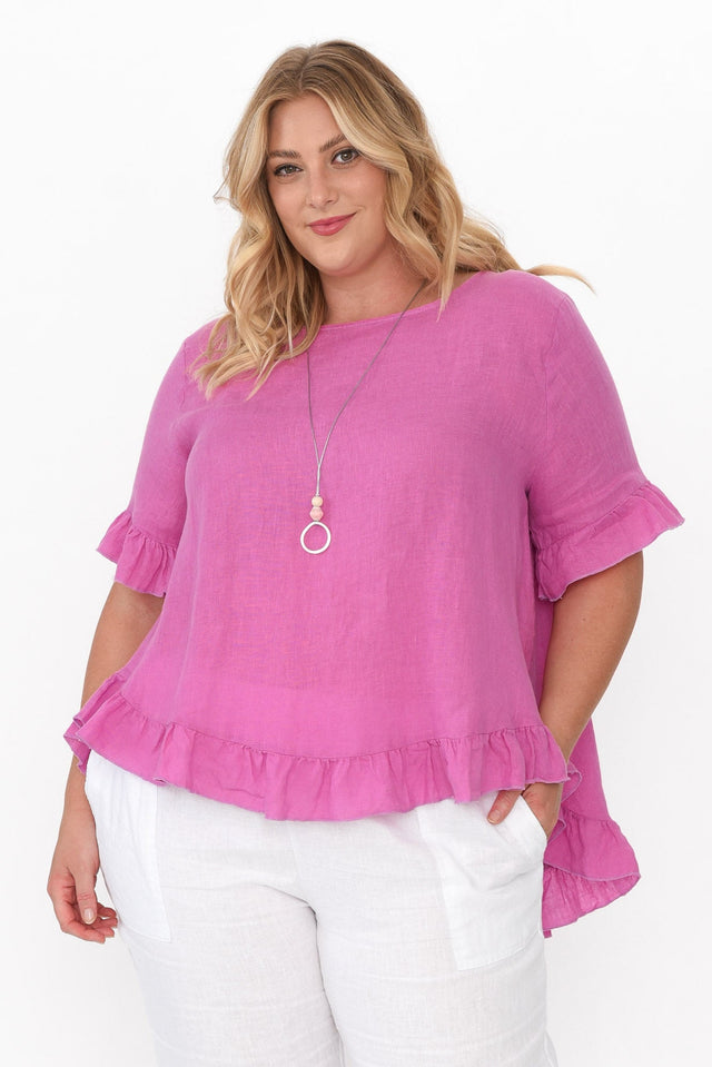plus-size,curve-tops,plus-size-sleeved-tops,plus-size-work-edit image 8